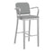 Navy Officer Bar and Counter Stool with Arms  option Kvadrat Hallingdal 116