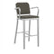 Navy Officer Bar and Counter Stool with Arms  option Kvadrat Reflect 184