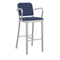Navy Officer Bar and Counter Stool with Arms  option Kvadrat Reflect 694