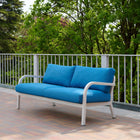 Navy Outdoor 2-Seater Sofa