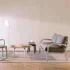 Navy Outdoor 2-Seater Sofa