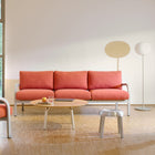 Navy Outdoor 3-Seater Sofa