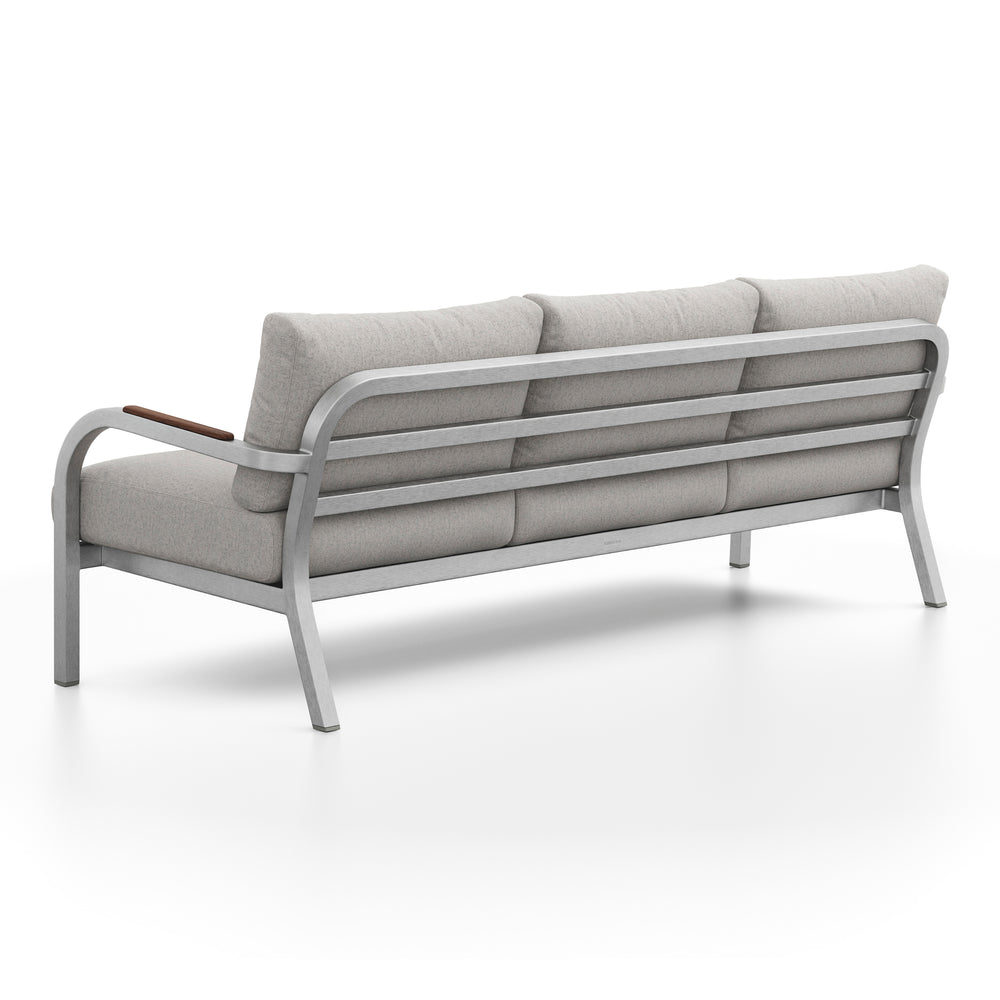 Navy Outdoor 3-Seater Sofa