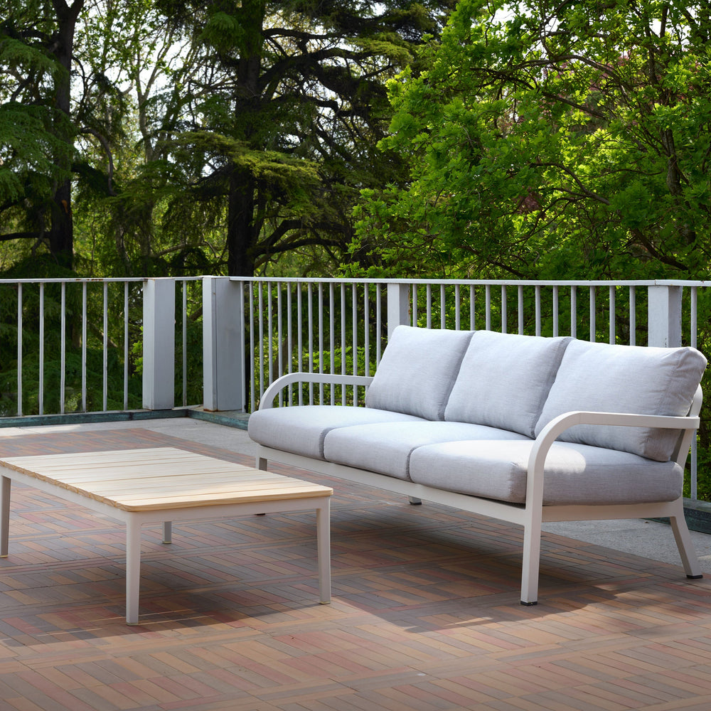 Navy Outdoor 3-Seater Sofa