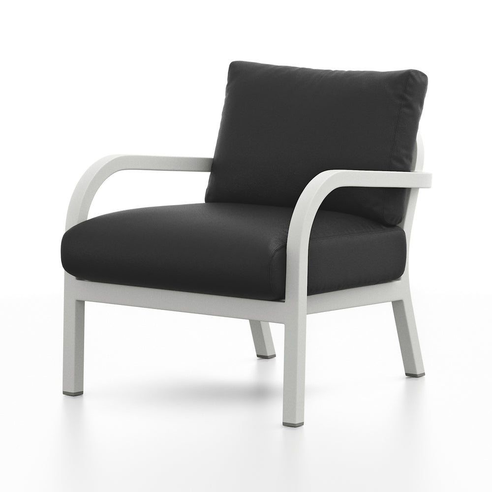 Navy Outdoor Lounge Armchair