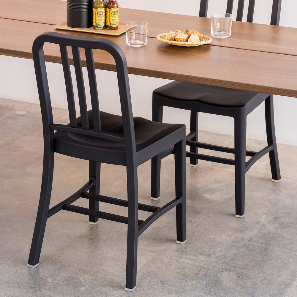 Navy Wood Chair