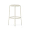 On & On Upholstered Bar and Counter Stool  option White / Kvadrat Steelcut Trio 0205