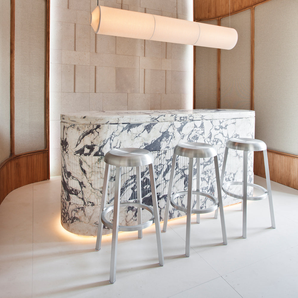 Za Upholstered Bar and Counter Stool