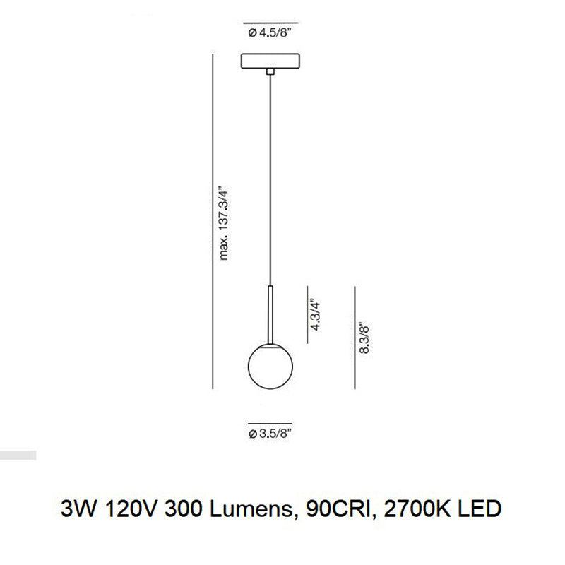 Alfi LED Pendant Light