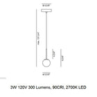 Alfi LED Pendant Light