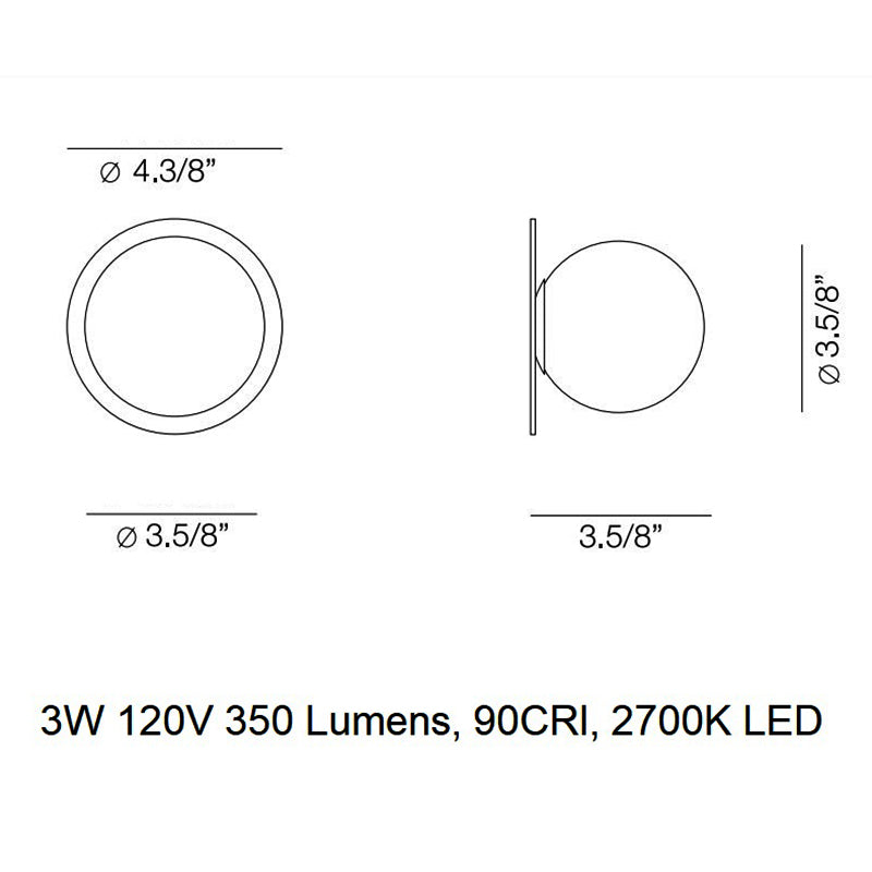 Alfi LED Wall Sconce