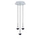 Alfi 3-Light LED Pendant Light  option Matte Black