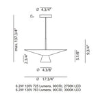 Belt 4145SG LED Pendant Light