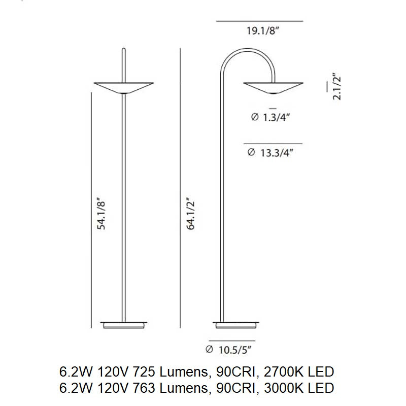 Belt 4149 LED Floor Lamp