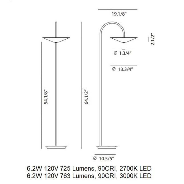Belt 4149 LED Floor Lamp