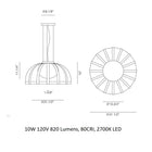 Bols Outdoor Pendant Light