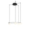 Circ Round LED Pendant Light  option Matte Black