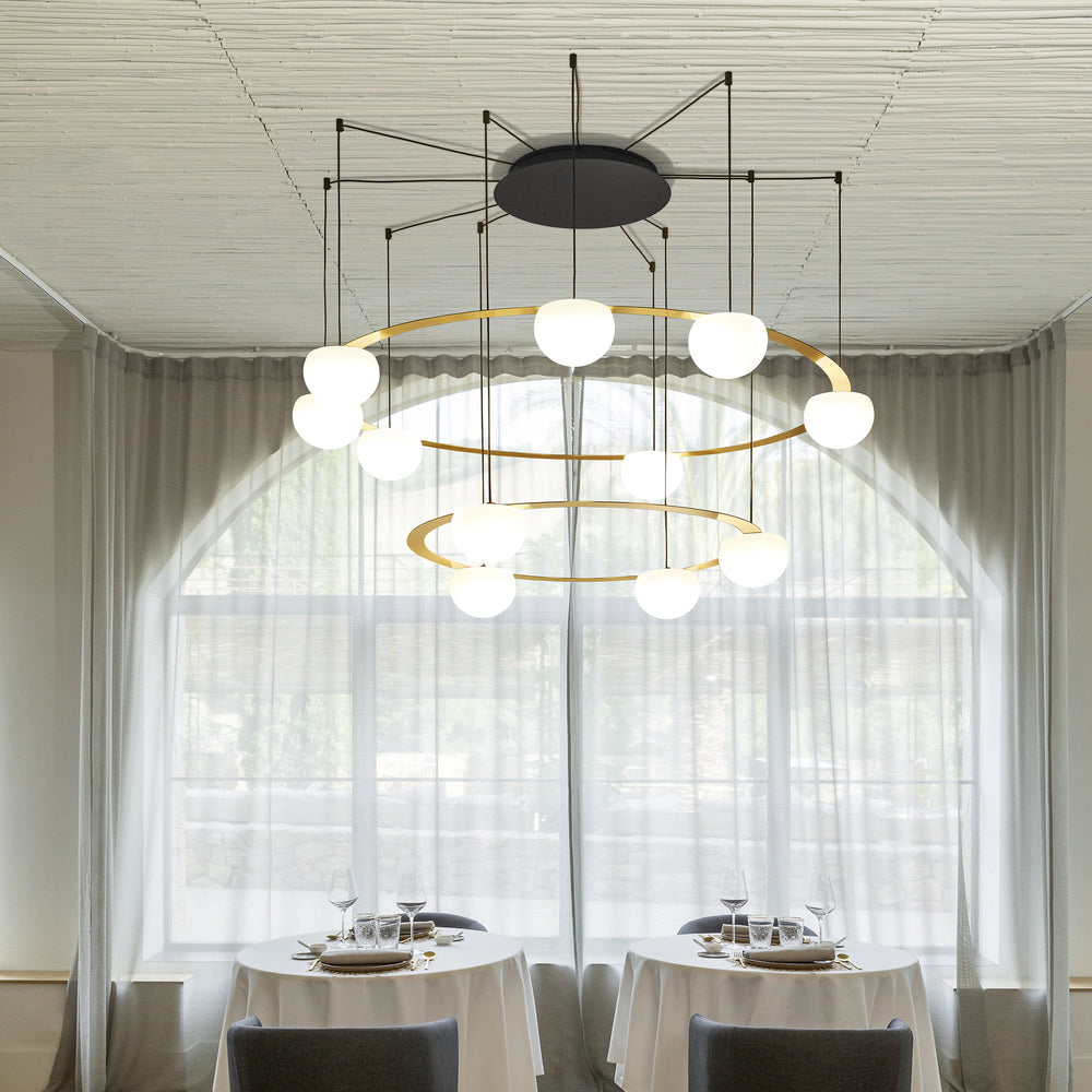 Circ Two Tier LED Pendant Light