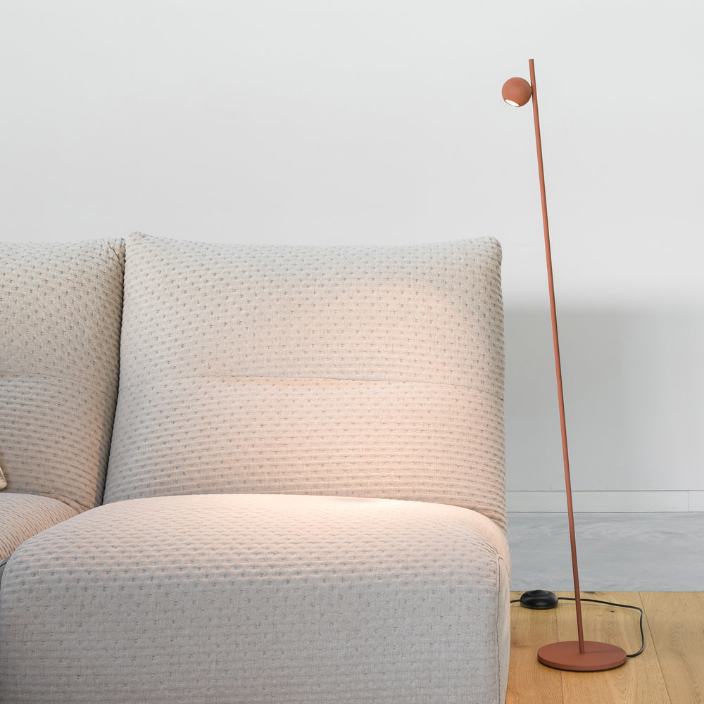 Compass LED Reading Floor Lamp