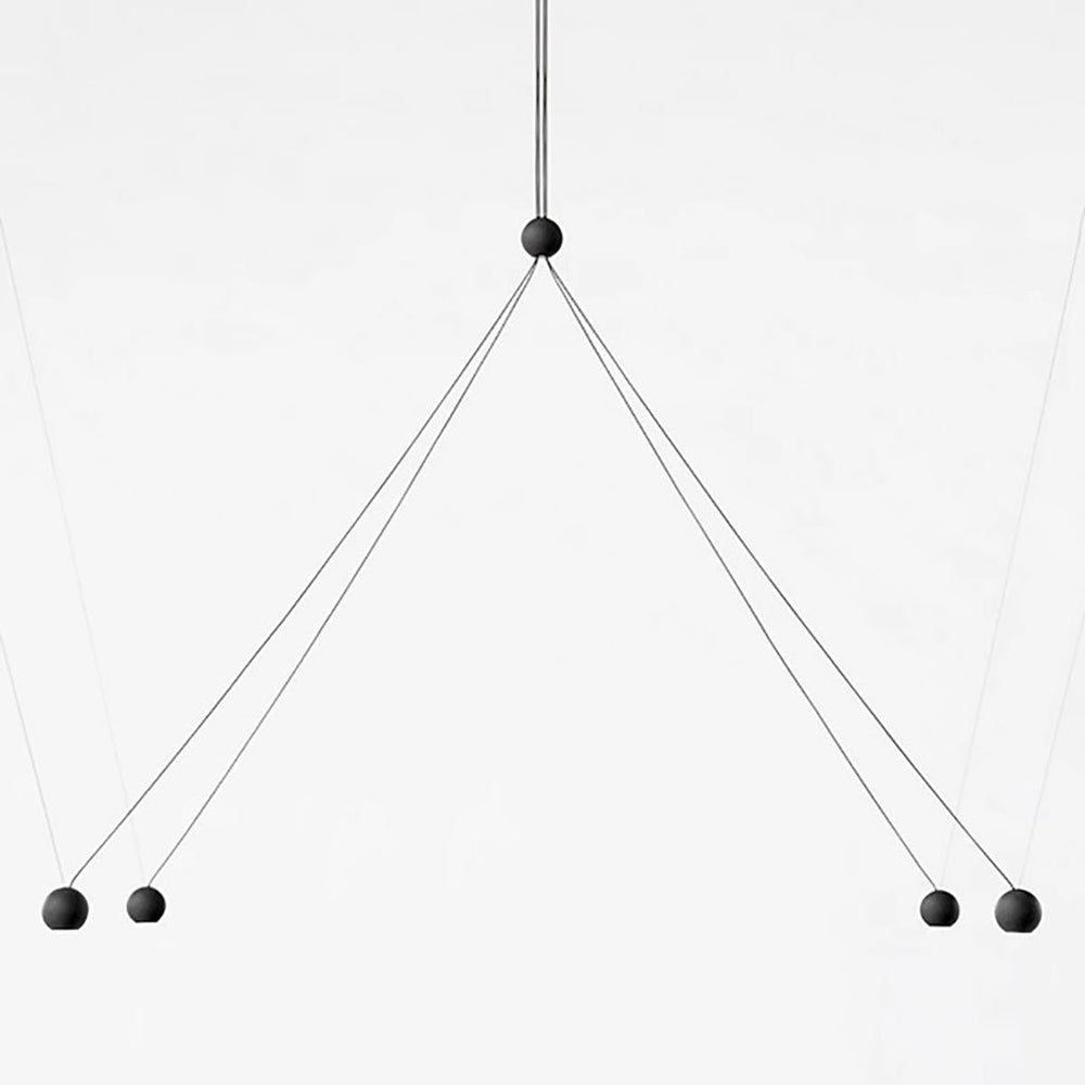 Compass Round LED Pendant Light