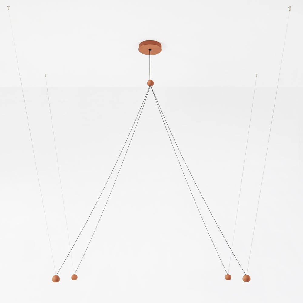 Compass Round LED Pendant Light