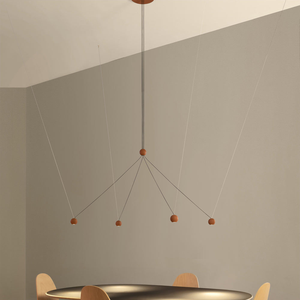 Compass Round LED Pendant Light