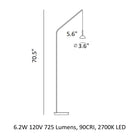 Cupolina LED Floor Lamp