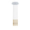 Flow 3-Light LED Pendant Light  option White Satin