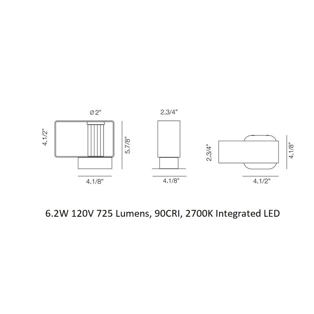 Frame LED Wall Sconce