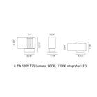Frame LED Wall Sconce