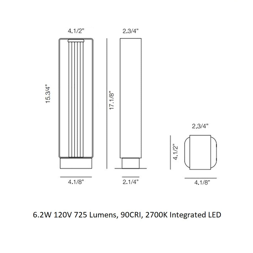 Frame Outdoor Bollard Light