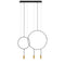 Revolta L73.1S1D Linear Pendant Light  option Satin Gold