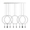 Revolta L165.5D Linear Pendant Light  option Satin White