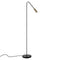Volta Floor Lamp  option Satin Gold