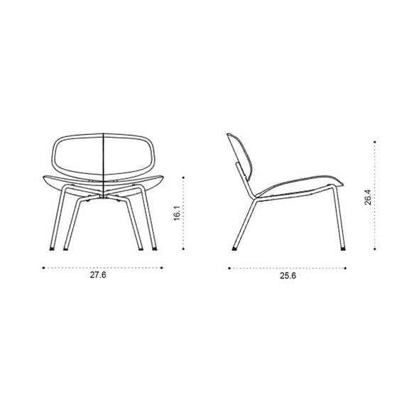 Agave Outdoor Lounge Chair