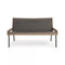 Allaperto Outdoor 2-Seater Sofa  option Pickled Teak with Bark Etwick