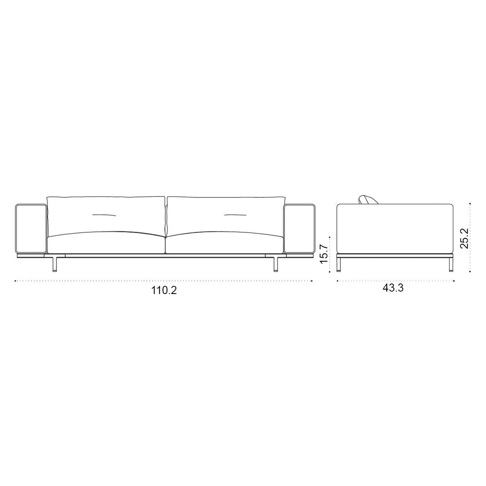 Costiera Outdoor Sofa