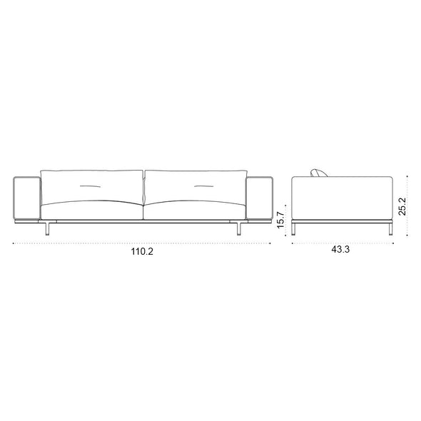 Costiera Outdoor Sofa
