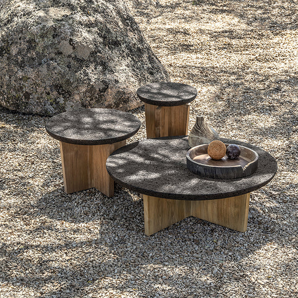 Cross Outdoor Side Table