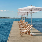 Elle Outdoor Adjustable Deck Chair