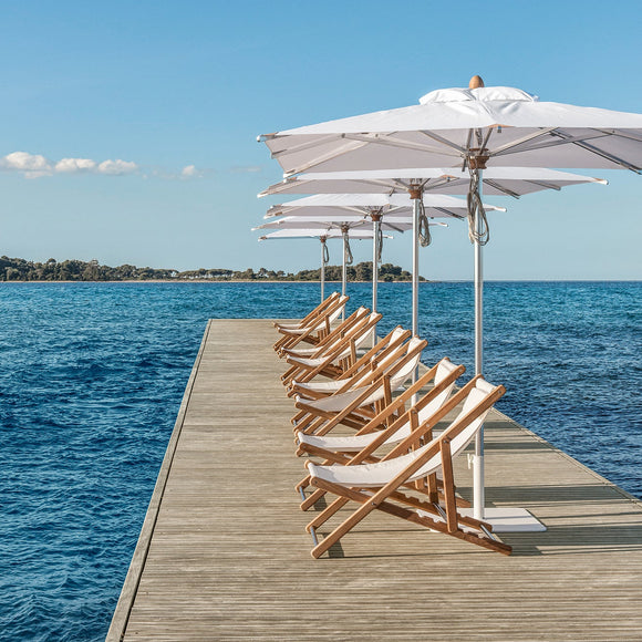 Elle Outdoor Adjustable Deck Chair