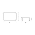 Grand Life Outdoor Rectangular Coffee Table