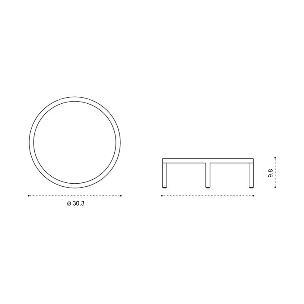 Grand Life Outdoor Round Coffee Table