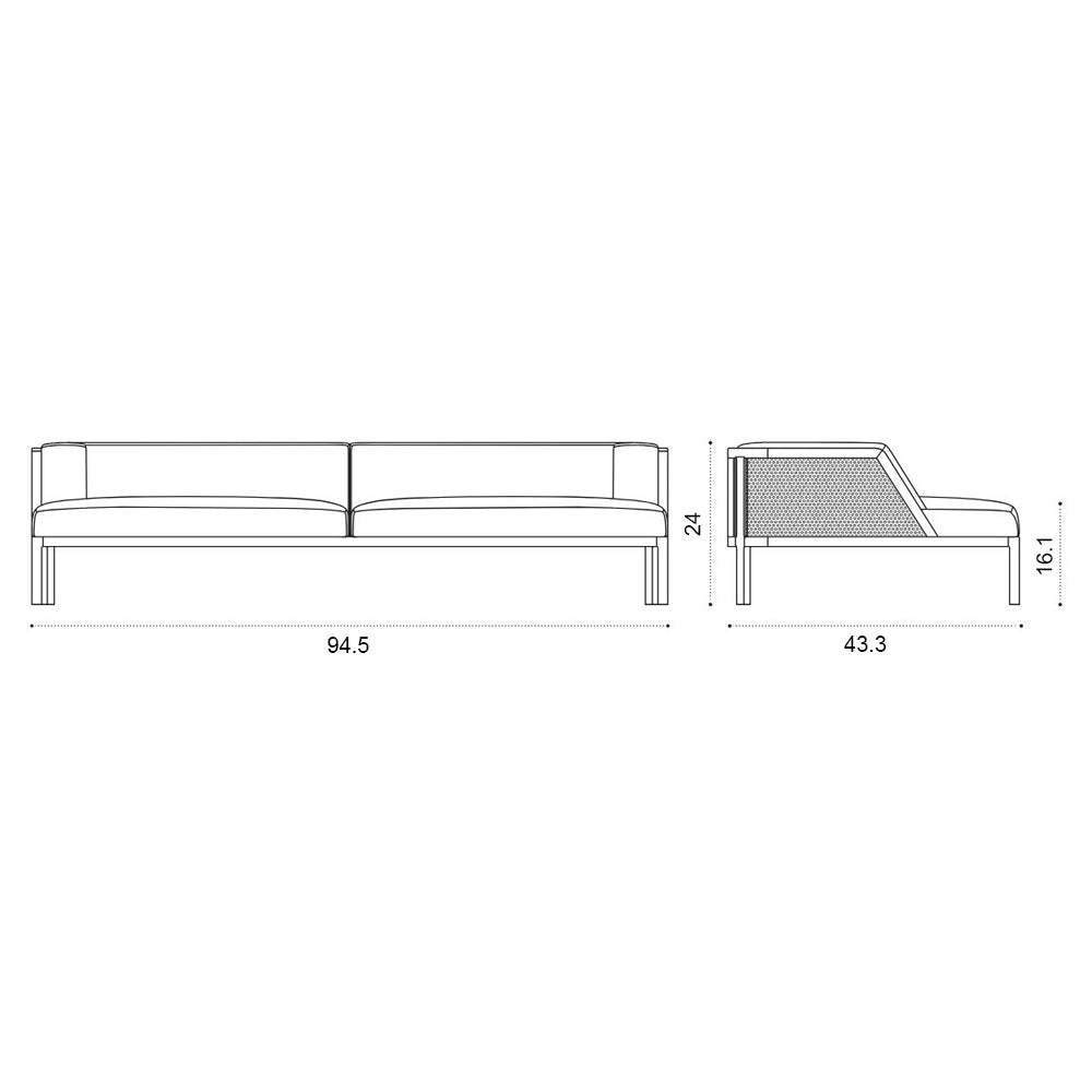 Grand Life Outdoor Sofa