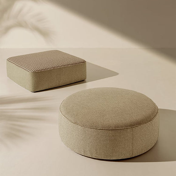 Isola Outdoor Round Pouf