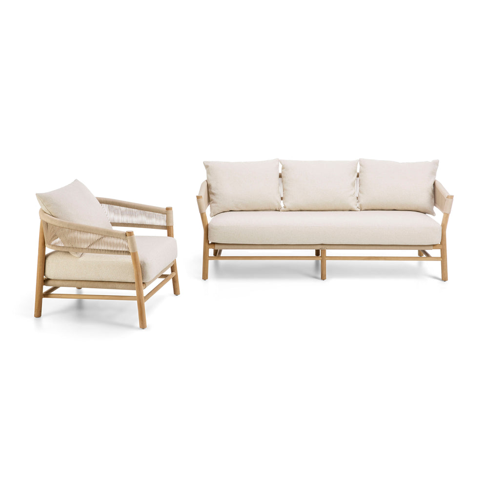 Kilt Outdoor 3-Seater Sofa