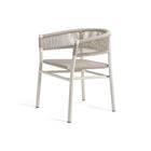 Kilt Outdoor Aluminum Dining Armchair