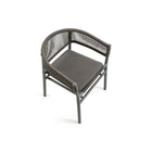 Kilt Outdoor Aluminum Dining Armchair