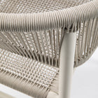 Kilt Outdoor Aluminum Dining Armchair
