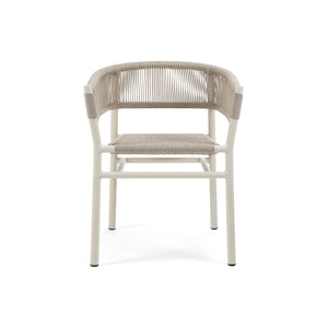 Kilt Outdoor Aluminum Dining Armchair